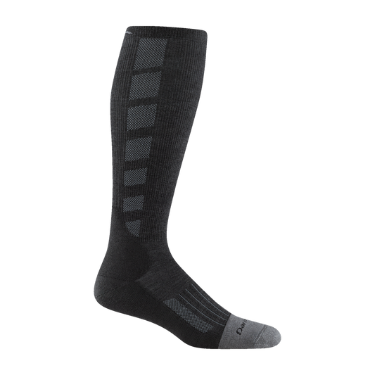 2213 Men's Stanley K OTC featuring a gray full cushion toe with a black body